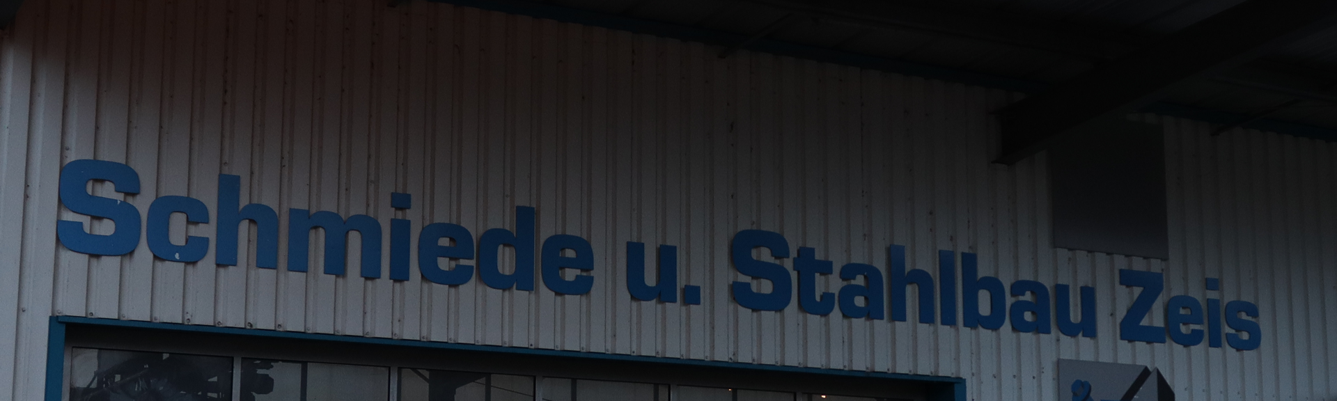 Werkstatt der Schmiede und Stahlbau Zeis