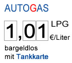 aktueller Gaspreis: 1.01 Euro