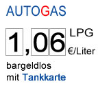 aktueller Gaspreis: 1.06 Euro